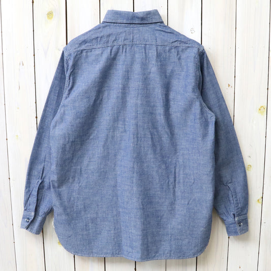 orSlow : RELAX FIT CHAMBRAY WORK SHIRT (CHAMBRAY) (01-8270-84)