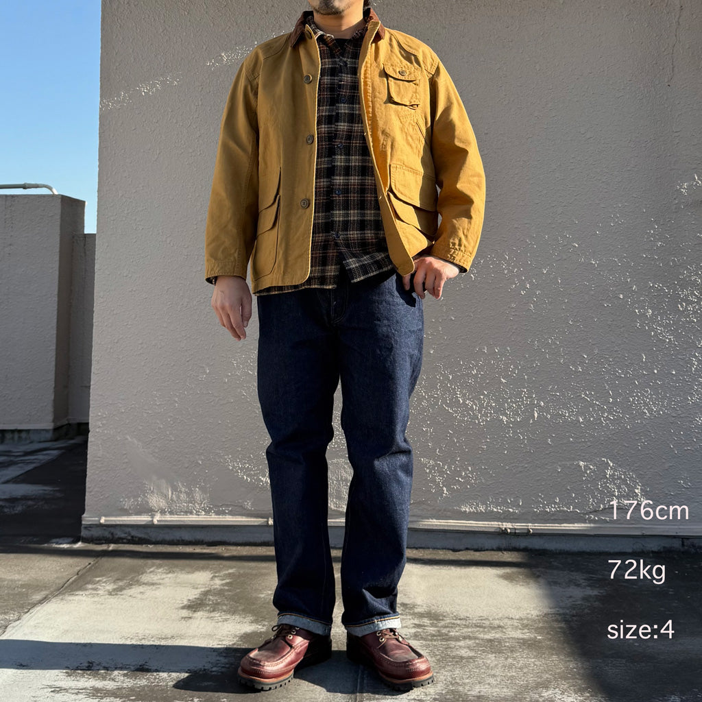 orSlow : 105 STANDARD SELVEDGE DENIM (ONE WASH) (01-1050-81)