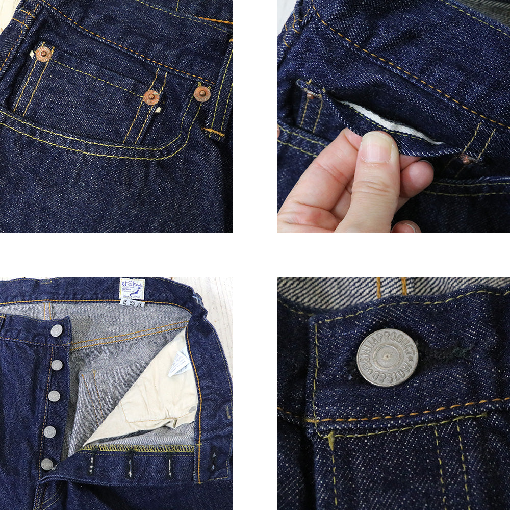 orSlow : 105 STANDARD SELVEDGE DENIM (ONE WASH) (01-1050-81)