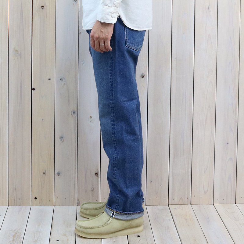 orSlow : 105 STANDARD SELVEDGE DENIM (2YEAR WASH) (01-1050-84)