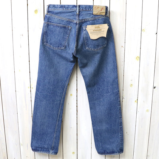 orSlow : 105 STANDARD SELVEDGE DENIM (2YEAR WASH) (01-1050-84)