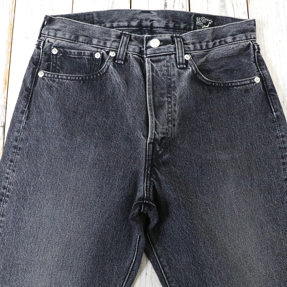 orSlow : 105 90’s BLACK DENIM (STONE WASH) (01-1050W-D61S)