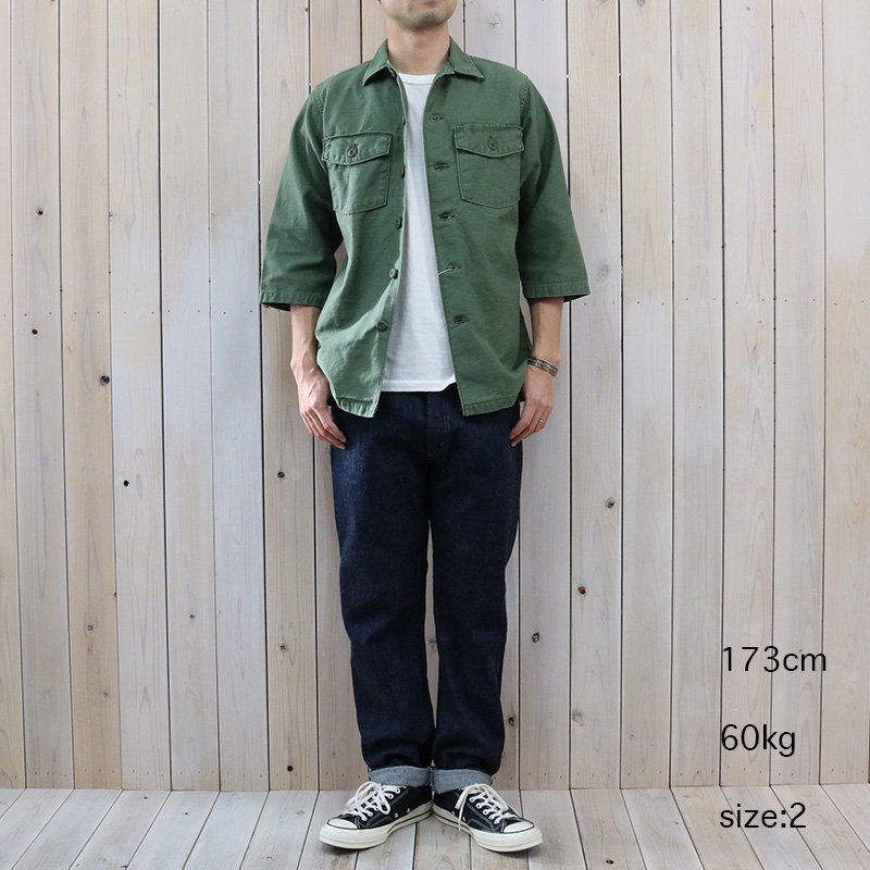 orSlow : 107 IVY FIT SELVEDGE DENIM (ONE WASH) (01-0107-81)