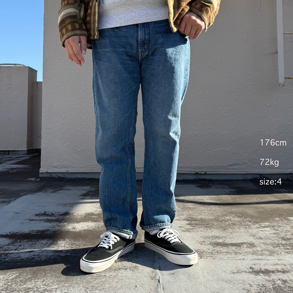 orSlow : 107 IVY FIT SELVEDGE DENIM (2YEAR WASH) (01-0107-84)