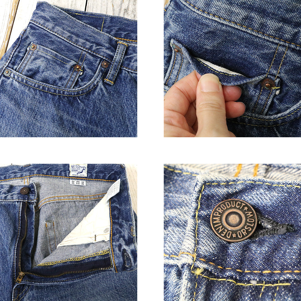 orSlow : 107 IVY FIT SELVEDGE DENIM (2YEAR WASH) (01-0107-84)