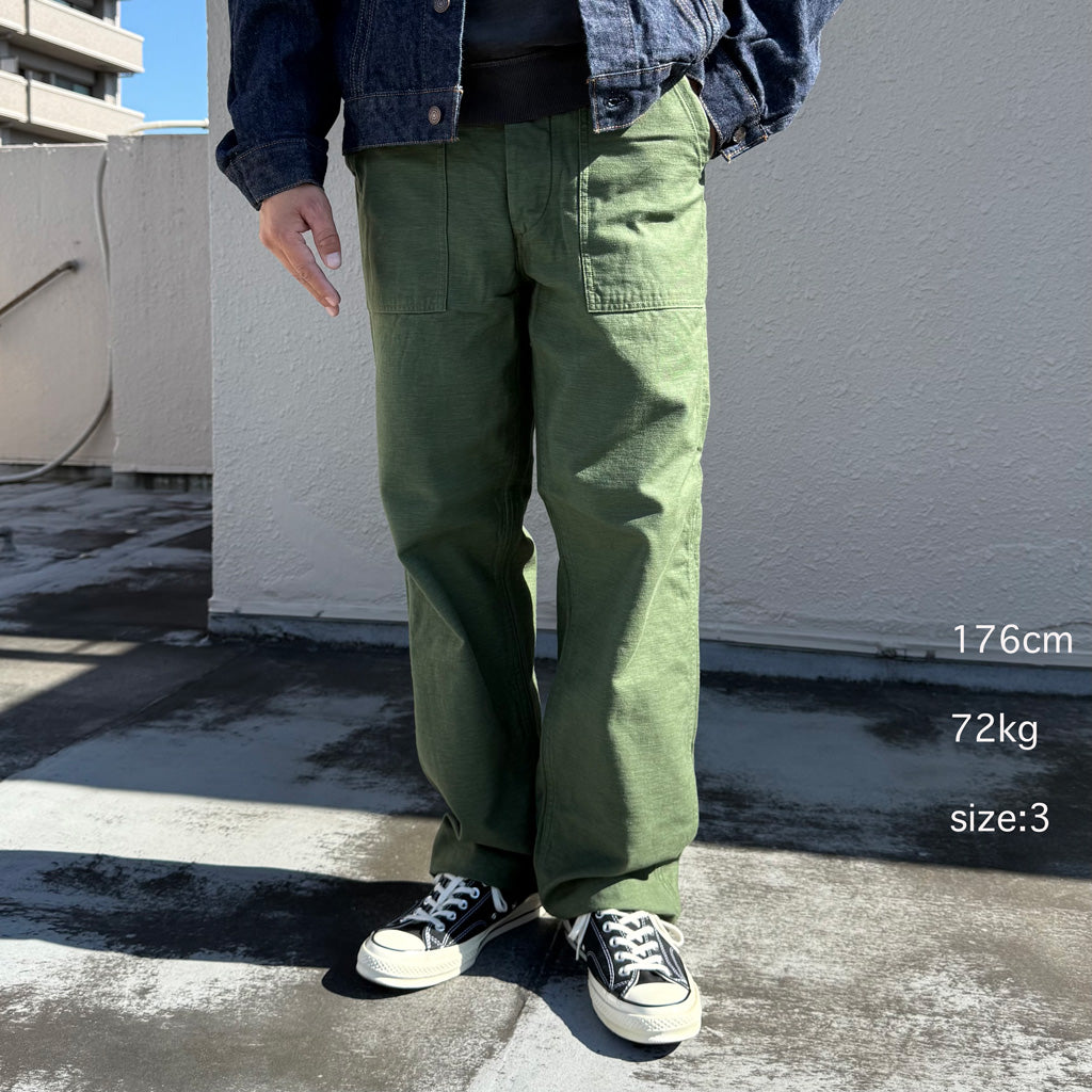 orSlow (オアスロウ) : US ARMY FATIGUE PANTS (GREEN) – Reggieshop