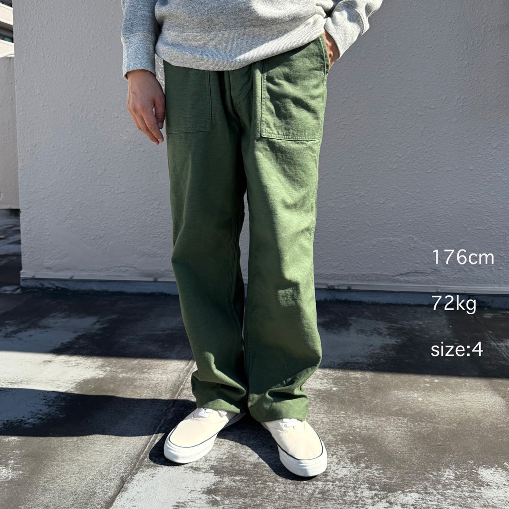 orSlow : US ARMY FATIGUE PANTS (GREEN) (01-5002-16) – Reggieshop