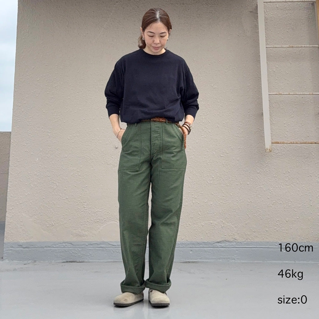 orSlow : US ARMY FATIGUE PANTS (GREEN) (01-5002-16)