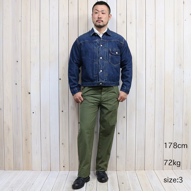 orSlow : US ARMY FATIGUE PANTS RIP STOP (ARMY GREEN) (01-5002-76)