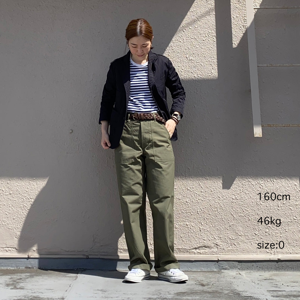 orSlow : US ARMY FATIGUE PANTS RIP STOP (ARMY GREEN) (01-5002-76)