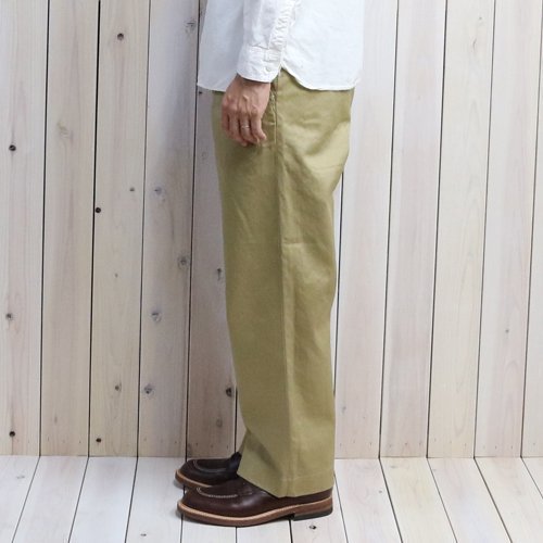 orSlow『VINTAGE FIT ARMY TROUSER』(KHAKI)