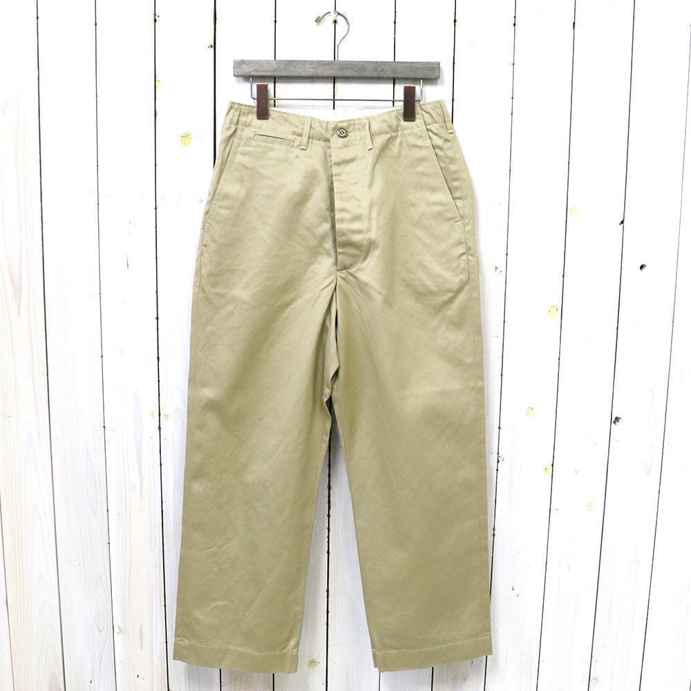 orSlow『VINTAGE FIT ARMY TROUSER』(KHAKI)