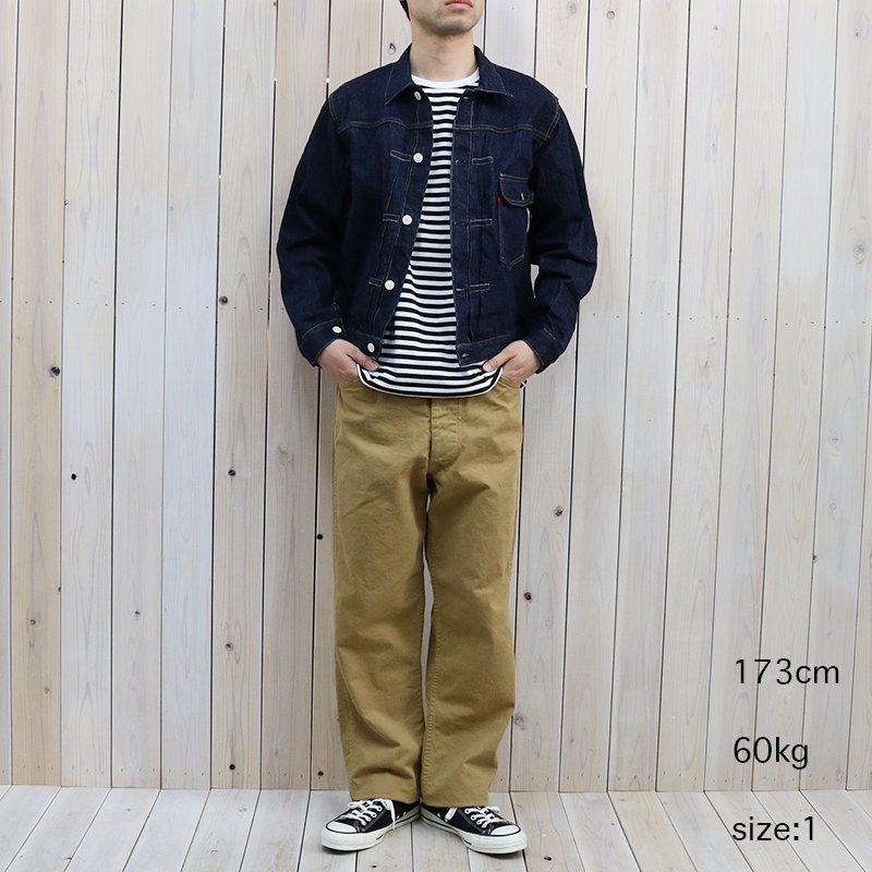 orSlow : FRENCH WORK PANTS (KHAKI) (03-5000-40)