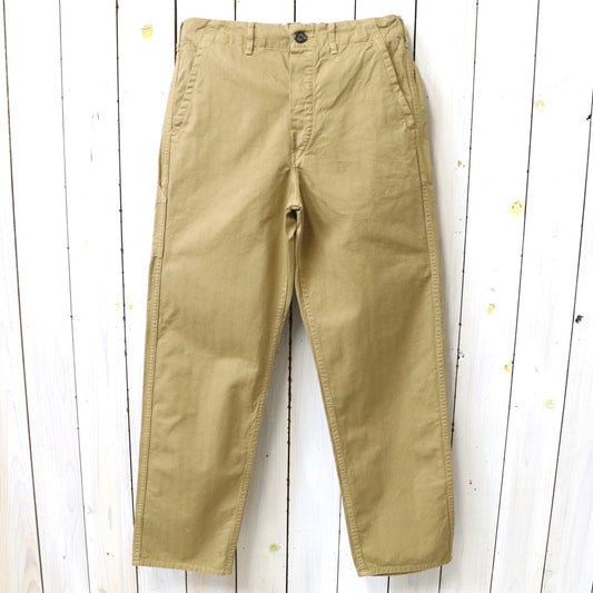 orSlow : FRENCH WORK PANTS (KHAKI) (03-5000-40)