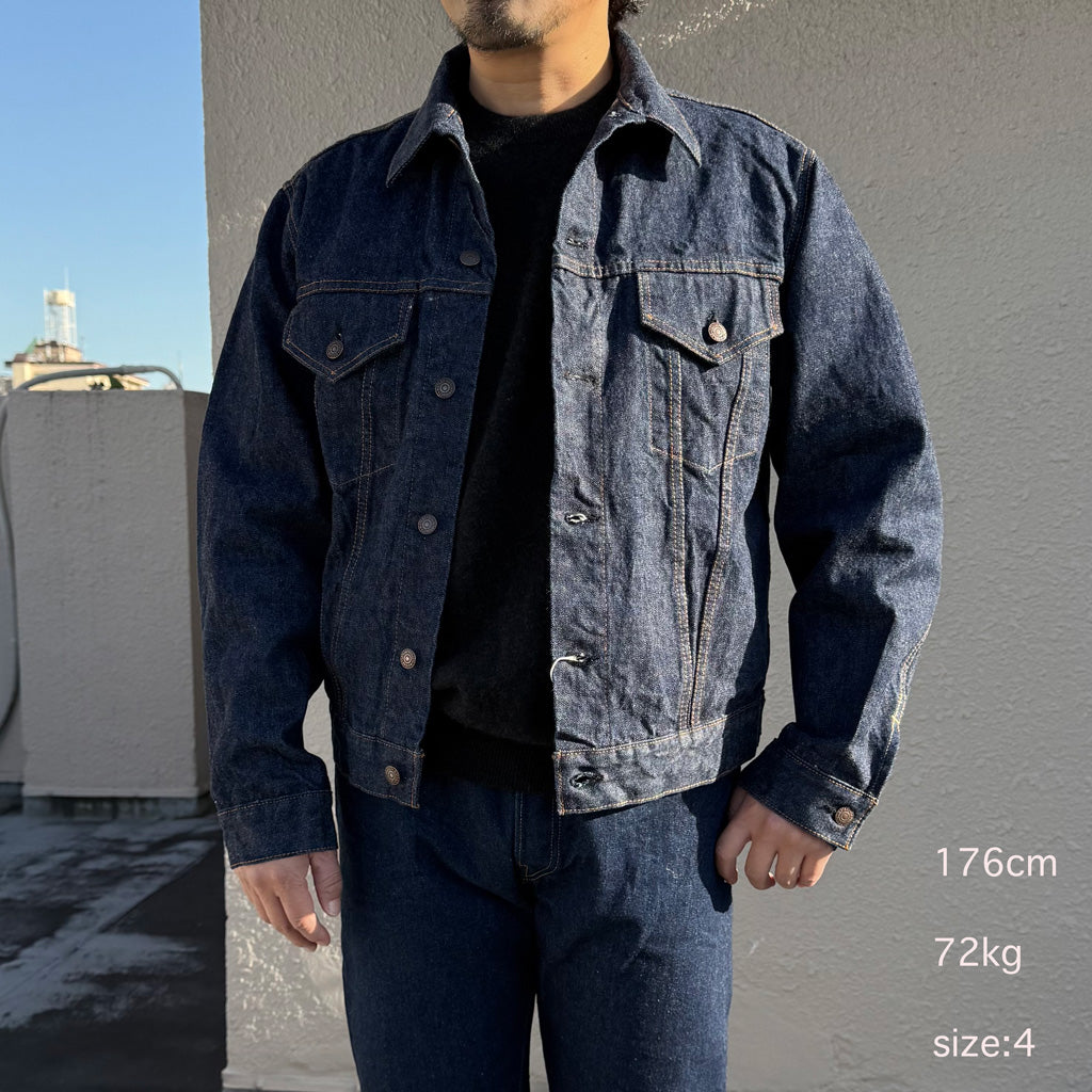 orSlow : TYPE3 1960’s DENIM JACKET (ONE WASH)