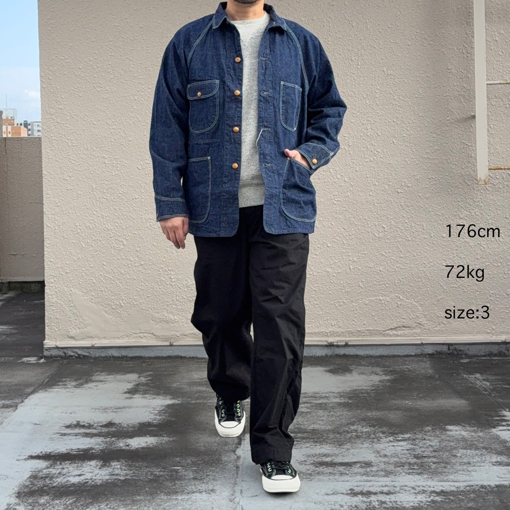 orSlow : 50's COVER ALL (ONE WASH)