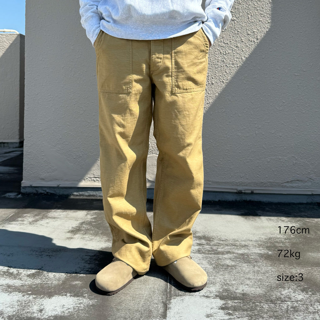 orSlow : US ARMY FATIGUE PANTS (KHAKI)