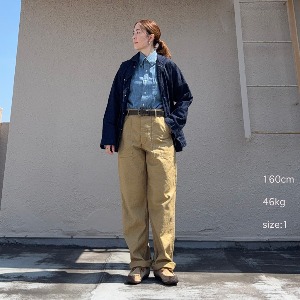 orSlow : US ARMY FATIGUE PANTS (KHAKI)