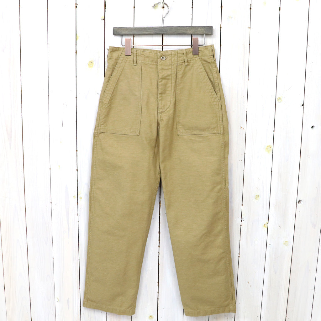 orSlow : US ARMY FATIGUE PANTS (KHAKI)