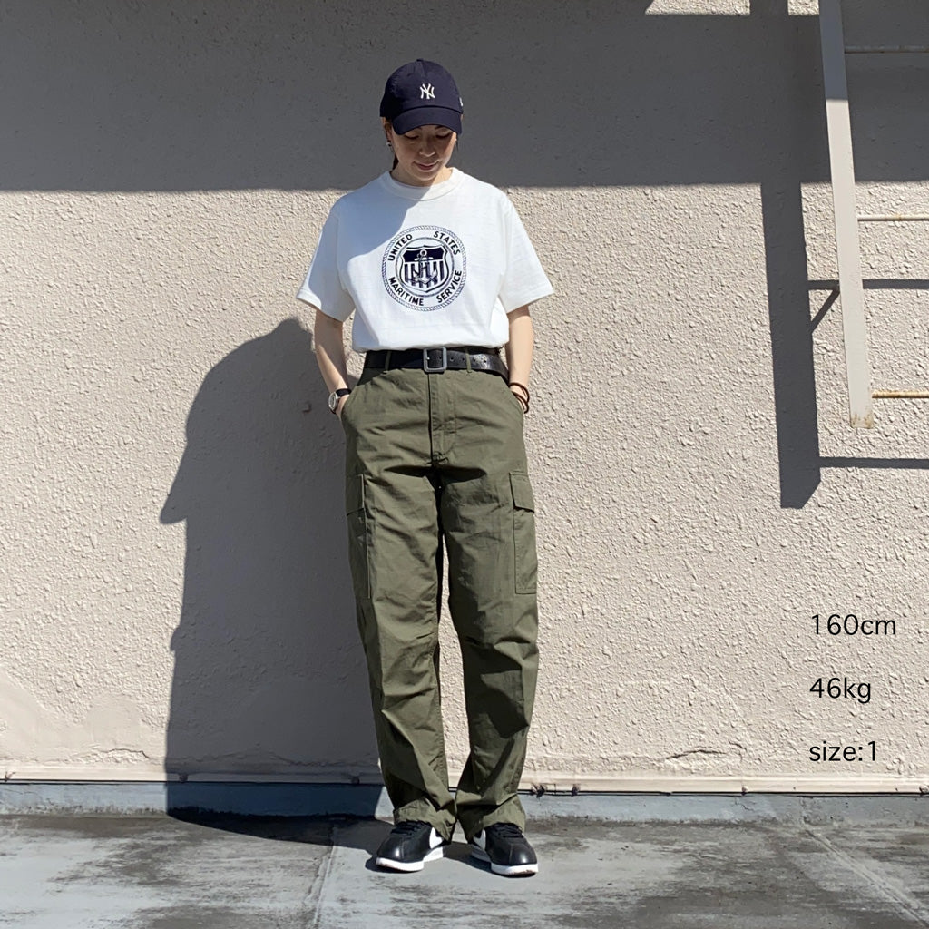 orSlow : VINTAGE FIT 6POCKETS CARGO PANTS (ARMY GREEN) (03-V5260RIP-76)