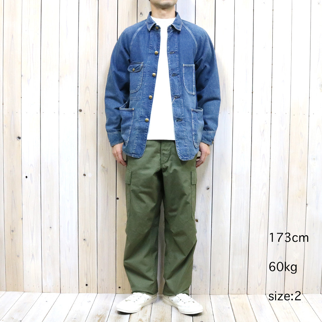 orSlow : VINTAGE FIT 6POCKETS CARGO PANTS (ARMY GREEN) (03-V5260RIP-76)