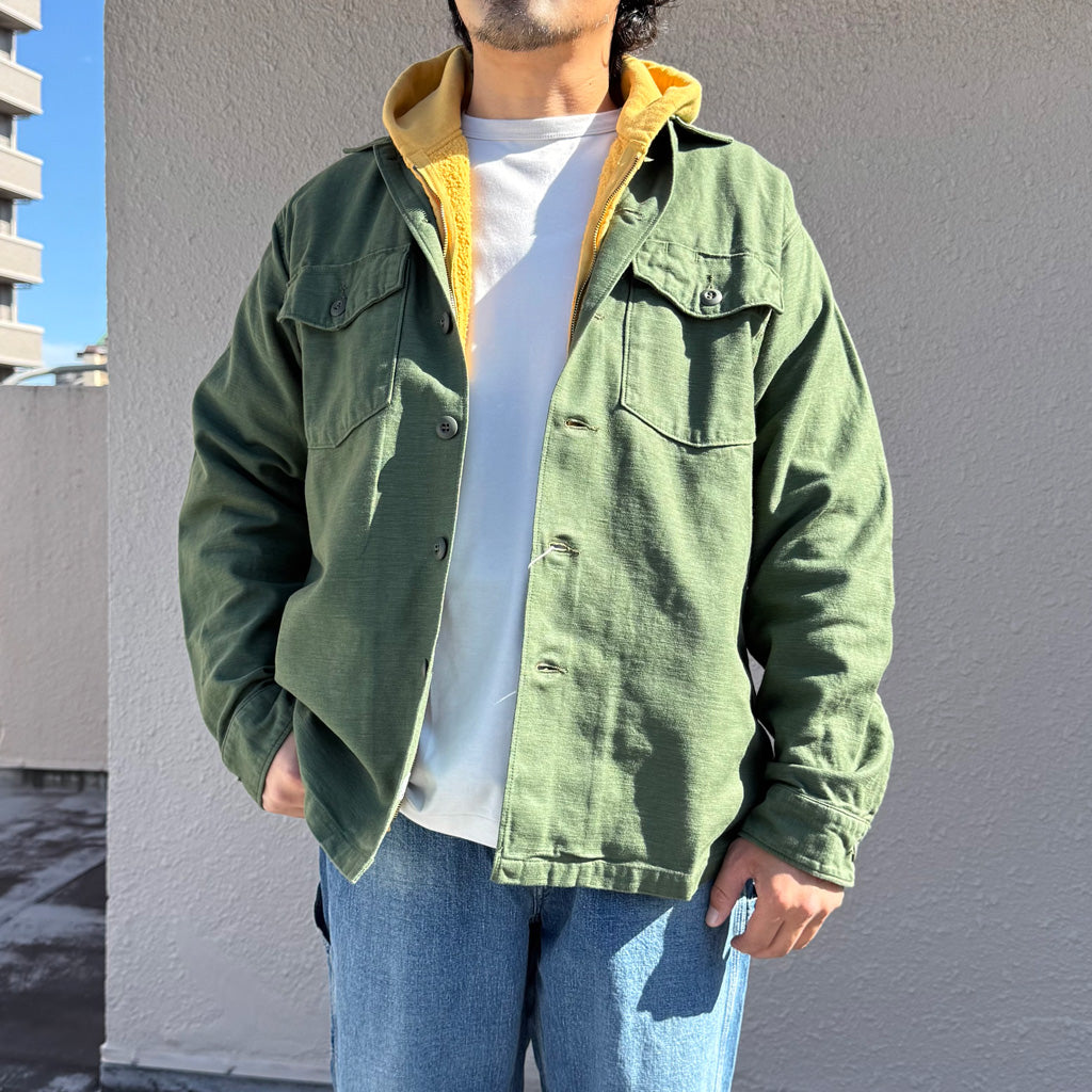 orSlow : US ARMY FATIGUE SHIRT (GREEN)