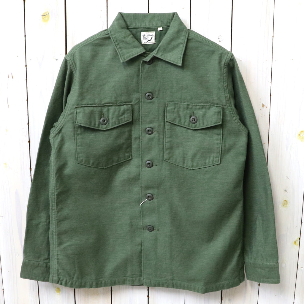 orSlow : US ARMY FATIGUE SHIRT (GREEN) (03-8045-16)