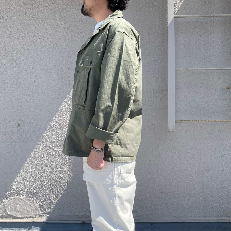 orSlow『US ARMY M-43 HBT JACKET』(ARMY GREEN)