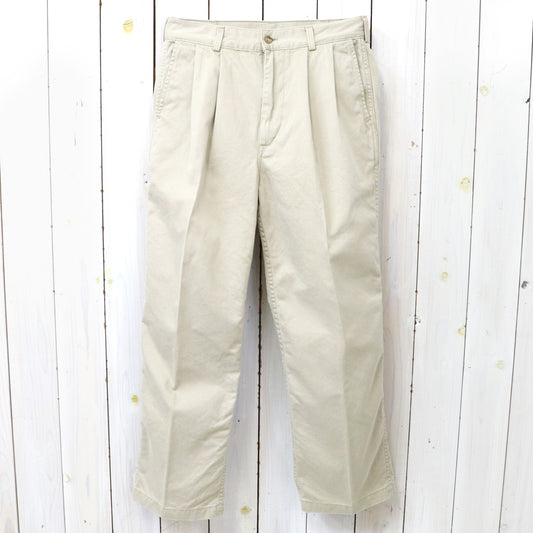 orSlow : TWO TUCK WIDE TROUSER (KHAKI)