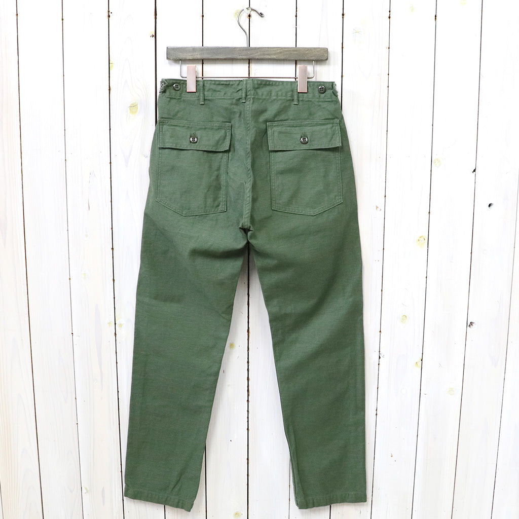 orSlow : SLIM FIT FATIGUE PANTS (GREEN) (01-5032-16)