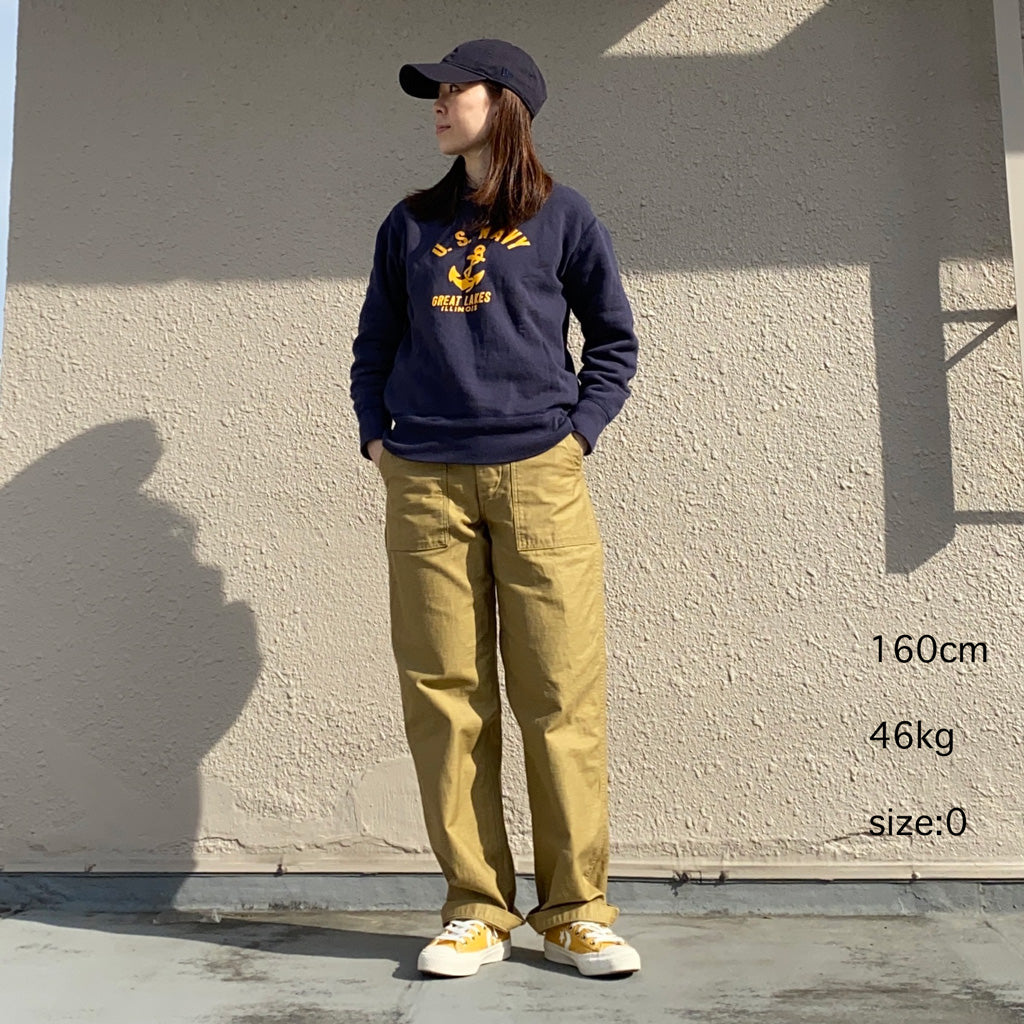 orSlow : SLIM FIT FATIGUE PANTS (KHAKI)