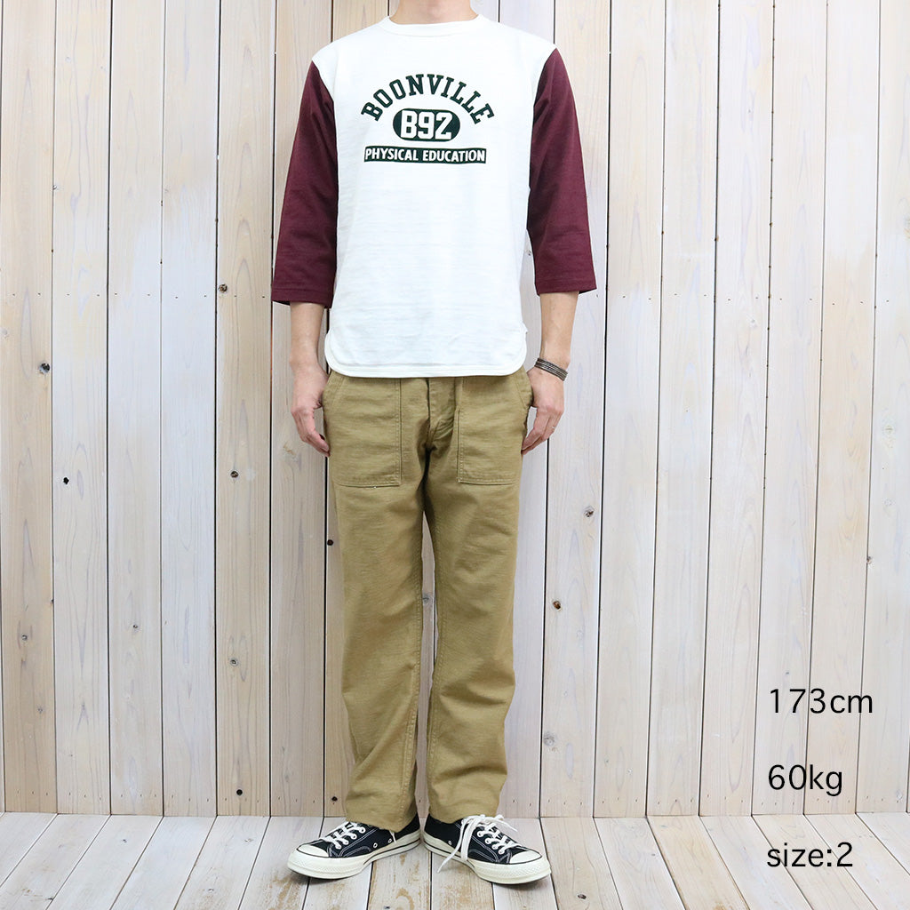 orSlow : SLIM FIT FATIGUE PANTS (KHAKI)