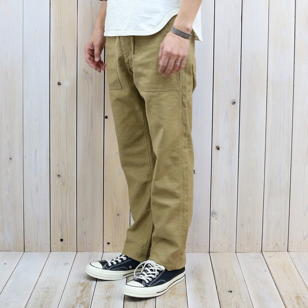 orSlow : SLIM FIT FATIGUE PANTS (KHAKI)