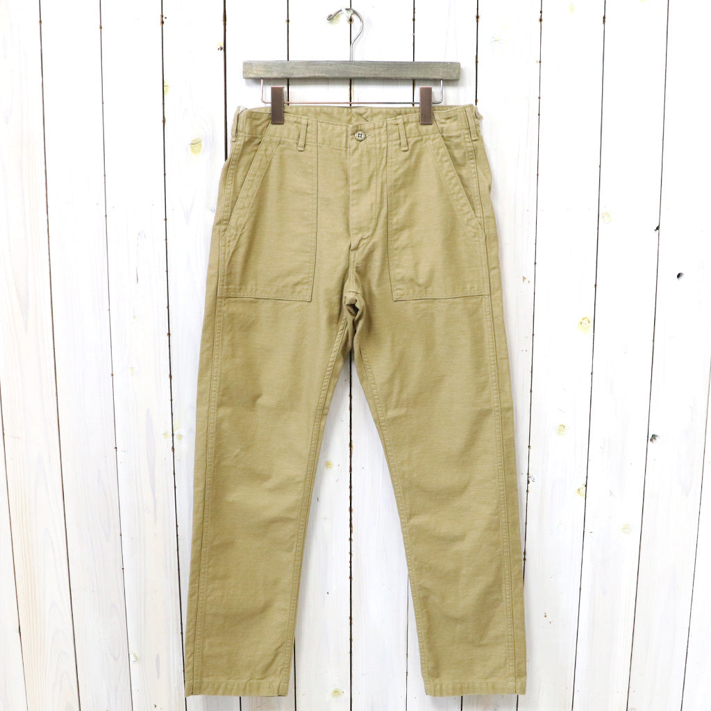 orSlow : SLIM FIT FATIGUE PANTS (KHAKI)