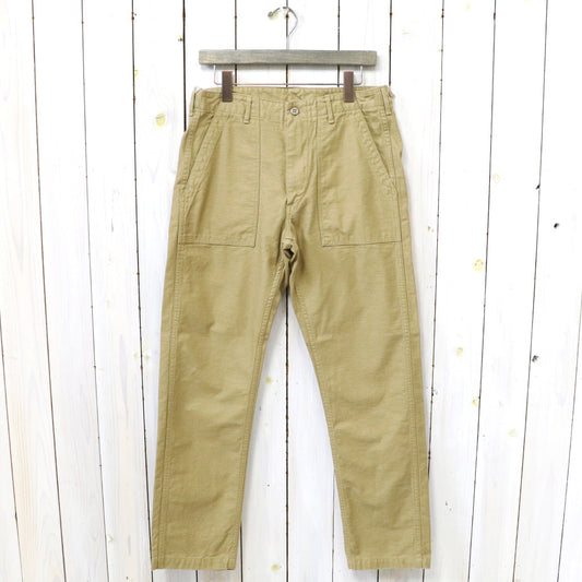 orSlow : SLIM FIT FATIGUE PANTS (KHAKI)