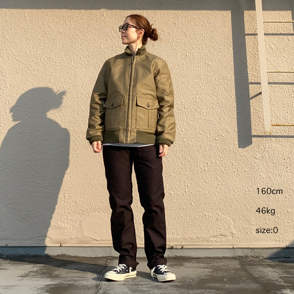 orSlow : SLIM FIT FATIGUE (BLACK)