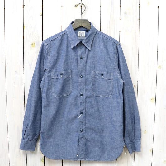 orSlow : SLIM FIT WORK SHIRT (CHAMBRAY) (01-8070-84)