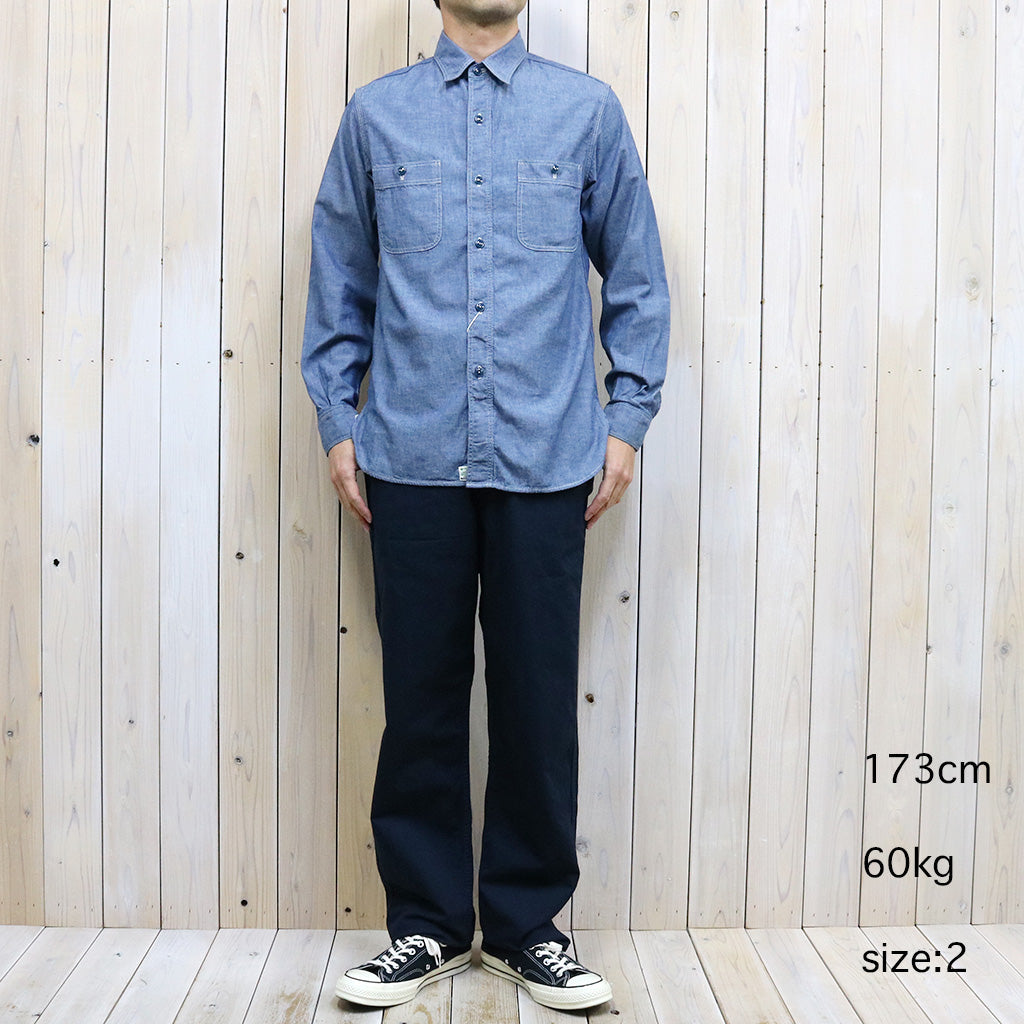 orSlow : FRENCH WORK PANTS (NAVY) (03-5000-02)