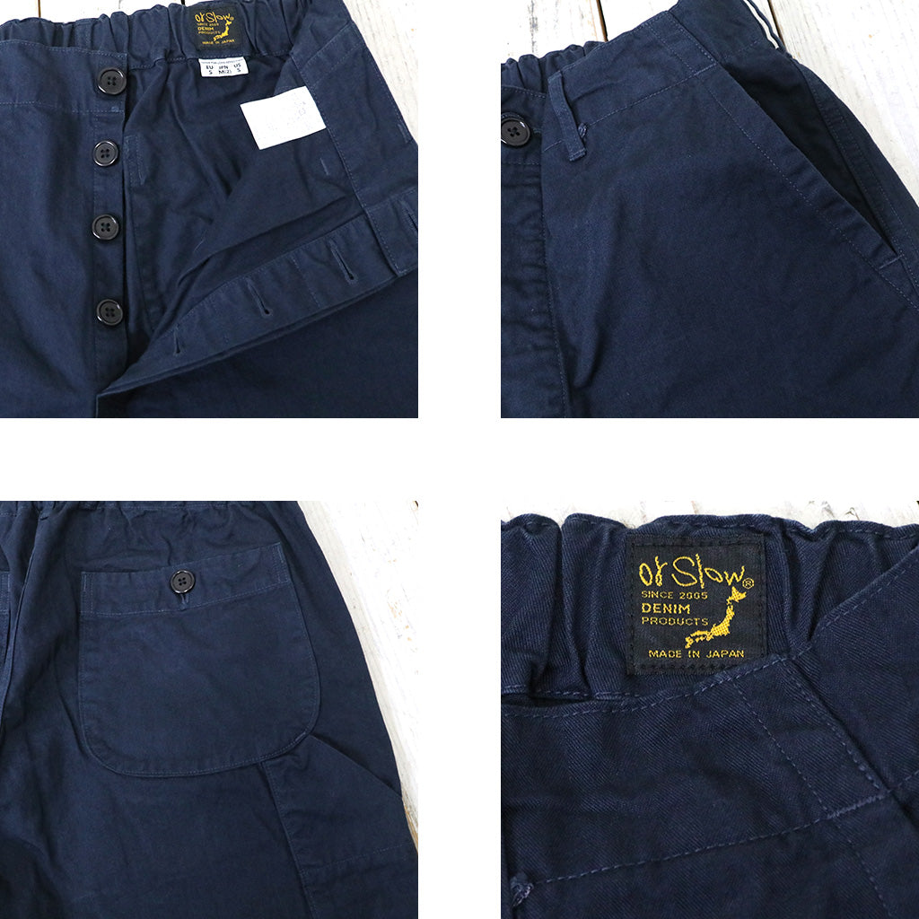 orSlow : FRENCH WORK PANTS (NAVY) (03-5000-02)
