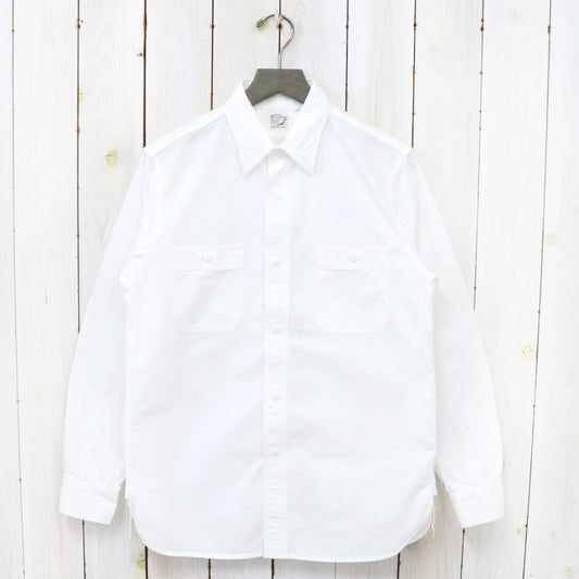orSlow : SLIM FIT WORK SHIRT (WHITE CHAMBRAY)