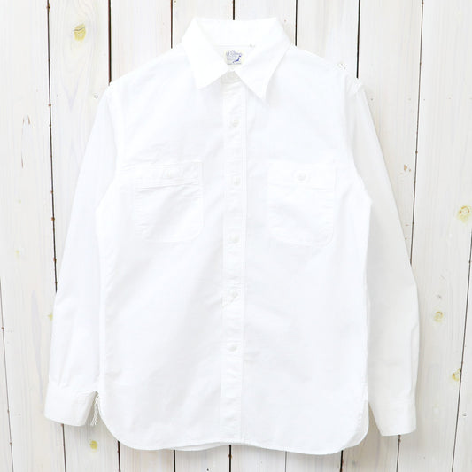 orSlow : SLIM FIT WORK SHIRT (WHITE CHAMBRAY) (01-8070-69)