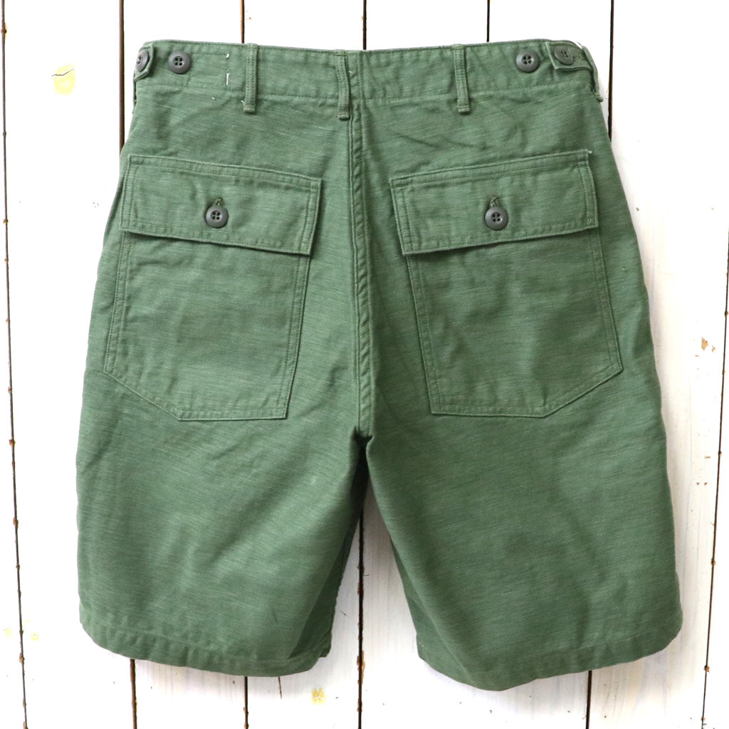 orSlow : US ARMY FATIGUE SHORTS (GREEN) (01-7002-16)
