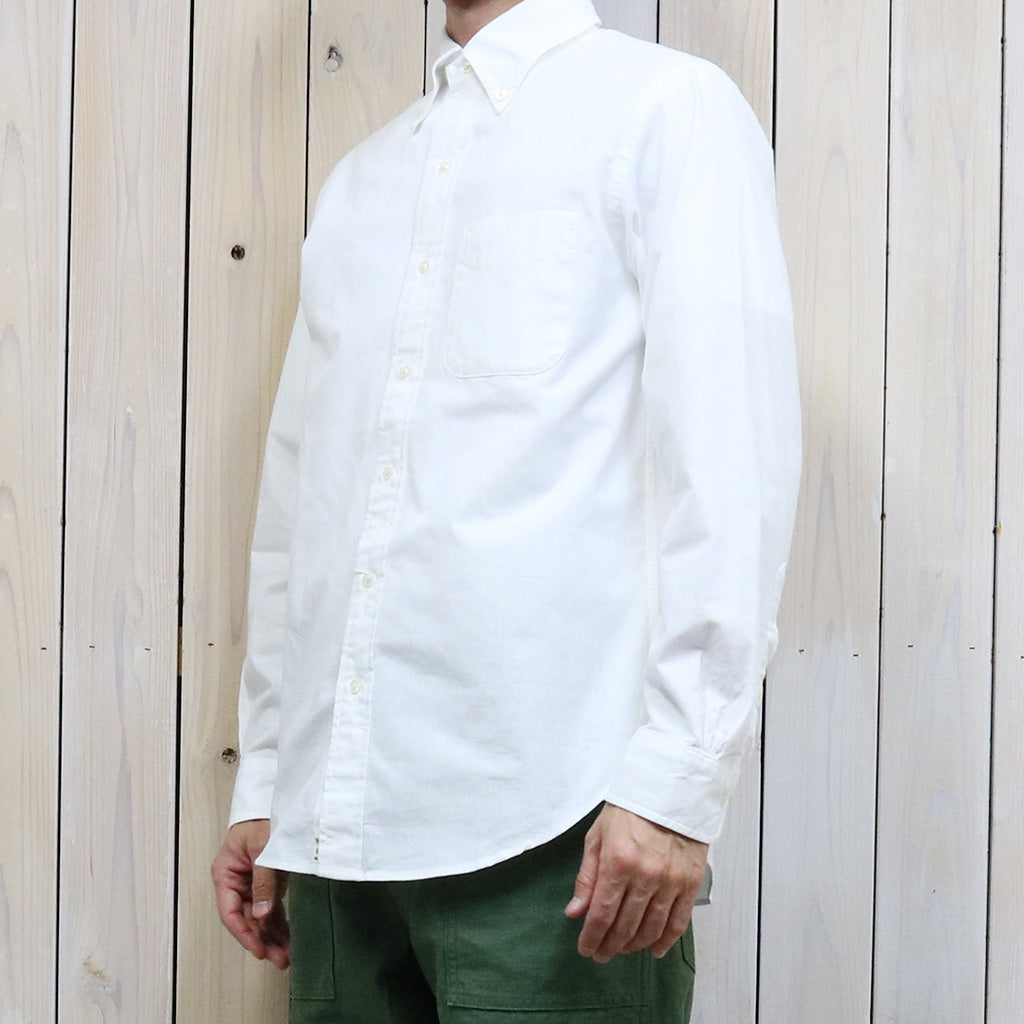 orSlow『BUTTON DOWN SHIRTS』(WHITE)