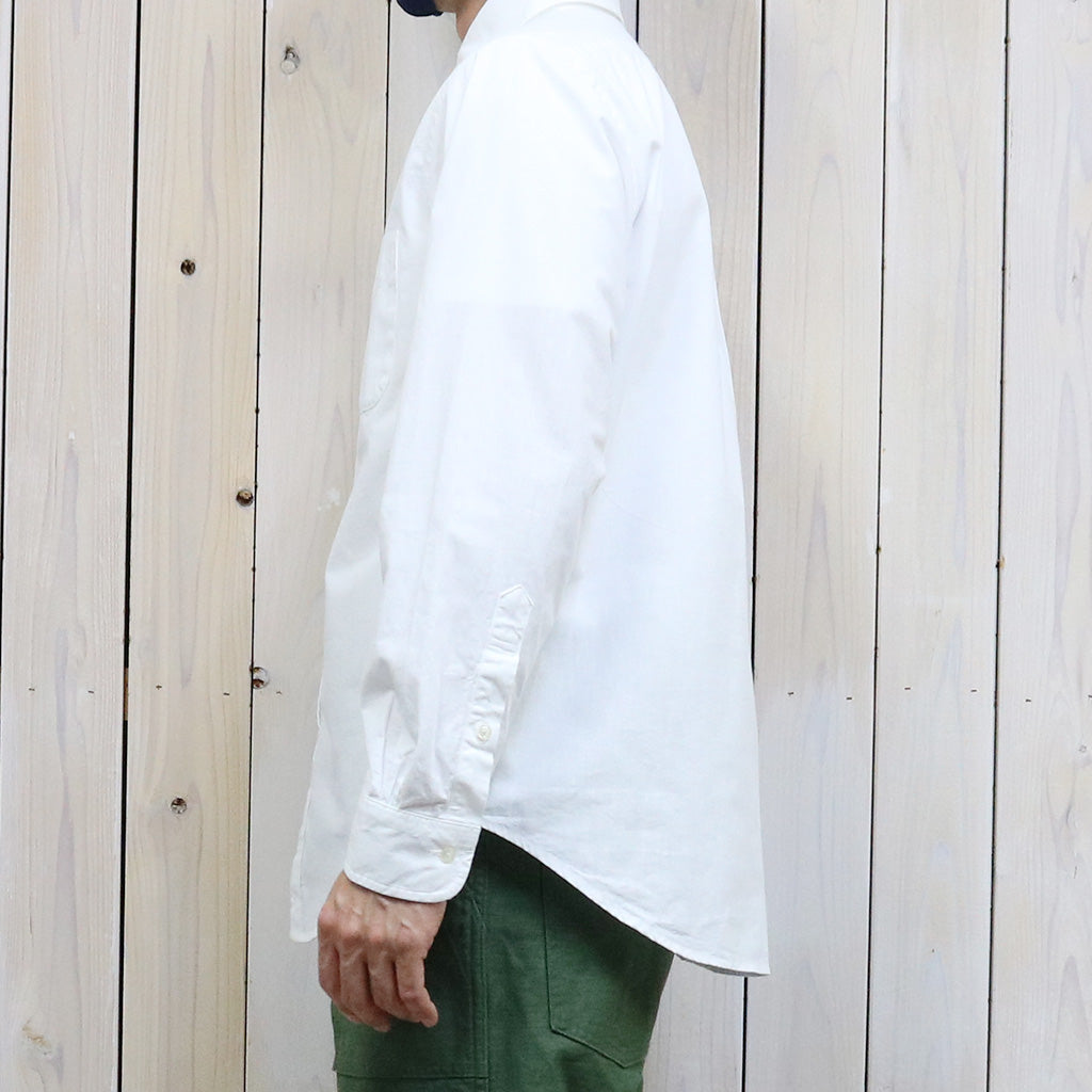 orSlow『BUTTON DOWN SHIRTS』(WHITE)