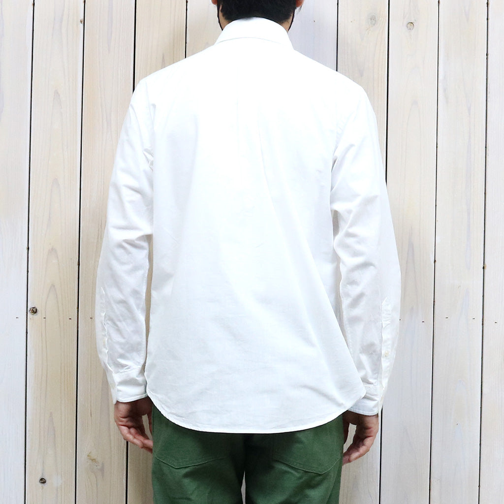 orSlow『BUTTON DOWN SHIRTS』(WHITE)