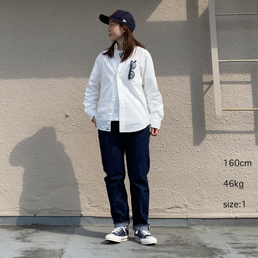 orSlow『BUTTON DOWN SHIRTS』(WHITE)