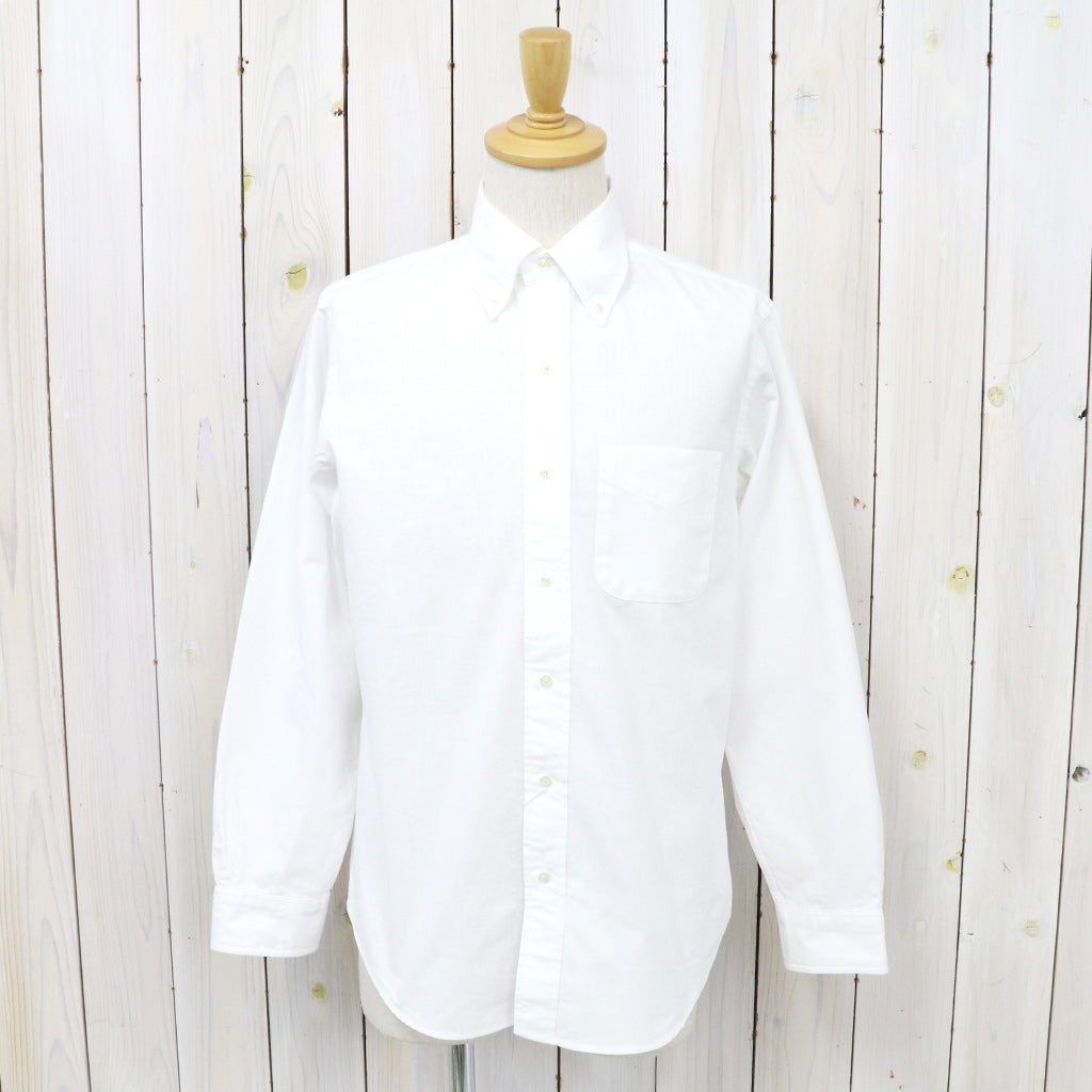orSlow『BUTTON DOWN SHIRTS』(WHITE)