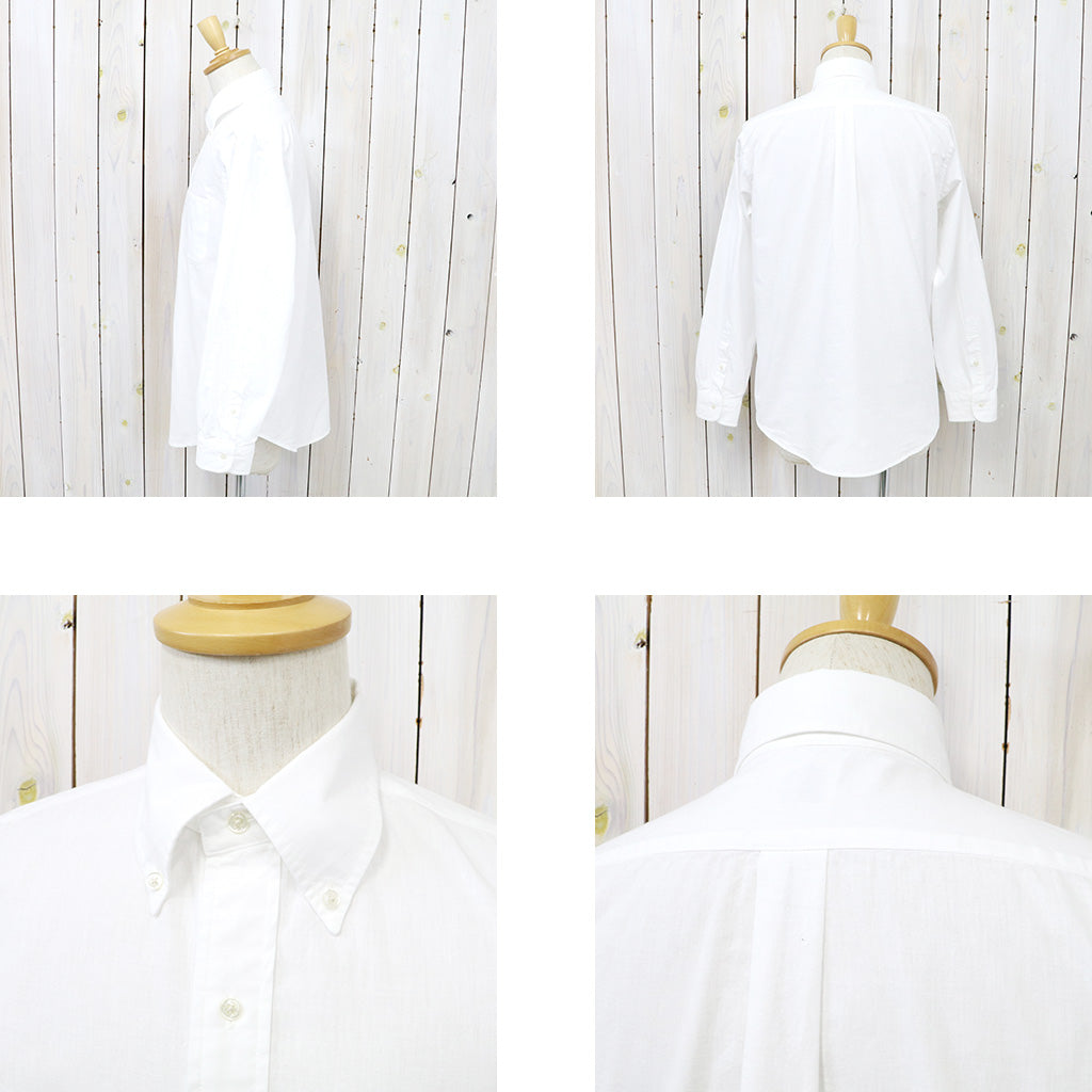 orSlow『BUTTON DOWN SHIRTS』(WHITE)