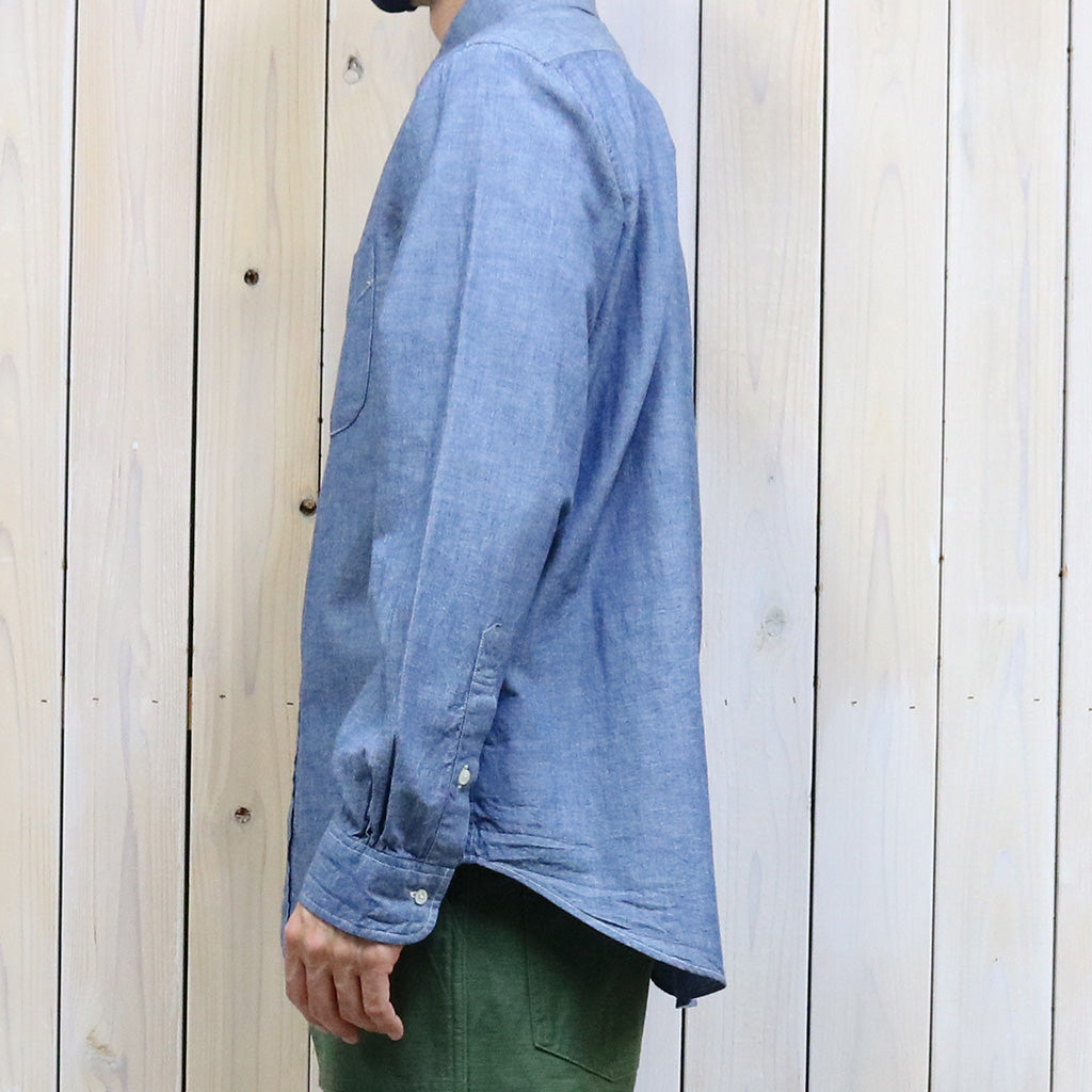 orSlow『CHAMBRAY BUTTON DOWN SHIRTS』(CHAMBRAY)