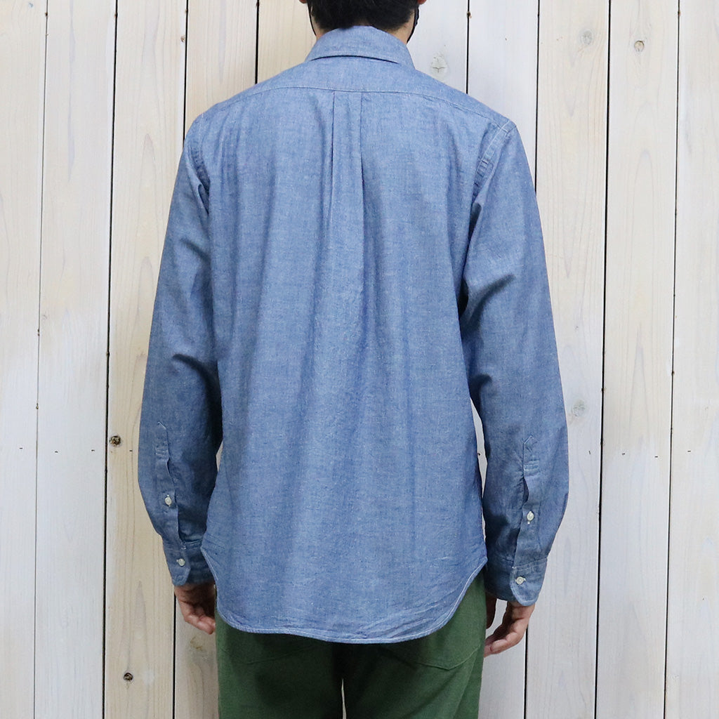orSlow『CHAMBRAY BUTTON DOWN SHIRTS』(CHAMBRAY)